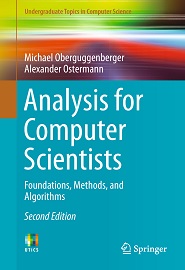 Analysis for Computer Scientists: Foundations, Methods, and Algorithms, 2nd Edition