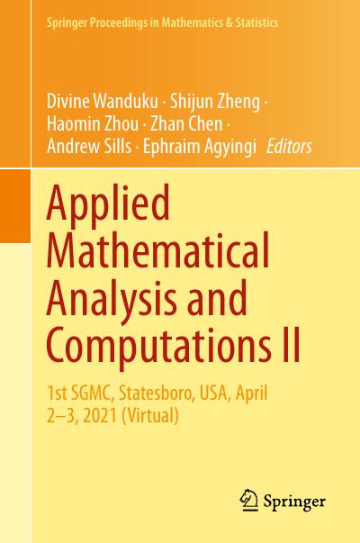 Applied Mathematical Analysis and Computations II