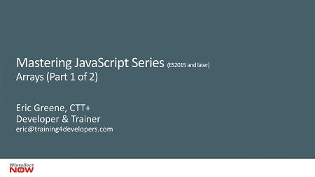 Arrays in JavaScript, Part 1
