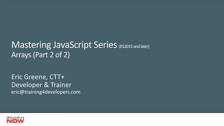Arrays in JavaScript, Part 2