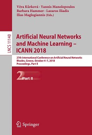 Artificial Neural Networks and Machine Learning – ICANN 2018