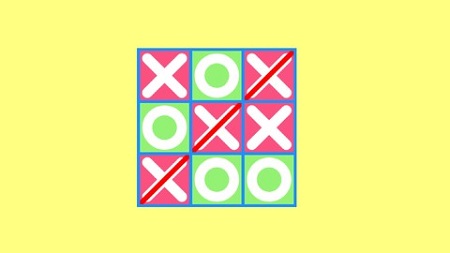 Learn Javascript & HTML5 Canvas – Build A Tic Tac Toe Game