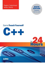 C++ in 24 Hours, Sams Teach Yourself, 6th Edition