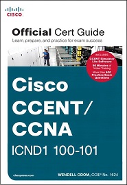 Cisco CCENT/CCNA ICND1 100-101 Official Cert Guide