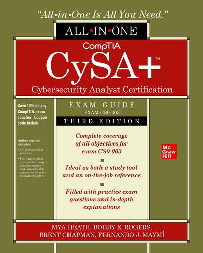 CompTIA CySA+ Cybersecurity Analyst Certification All-in-One Exam Guide (Exam CS0-003), 3rd Edition