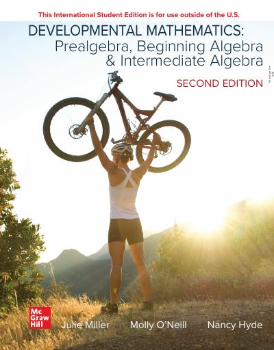 Developmental Mathematics: Prealgebra, Beginning Algebra, & Intermediate Algebra, 2nd Edition