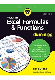 Excel Formulas & Functions For Dummies, 5th Edition