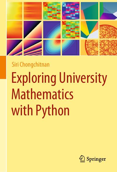 Exploring University Mathematics with Python