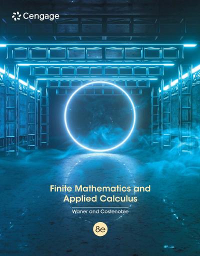 Finite Mathematics and Applied Calculus, 8th Edition