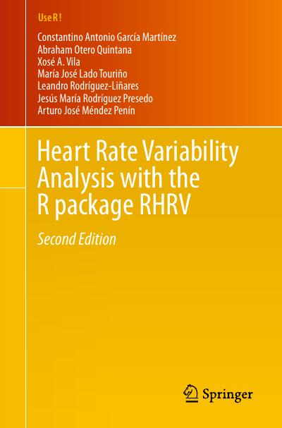 Heart Rate Variability Analysis with the R package RHRV, 2nd Edition