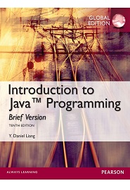 Intro to Java Programming, Brief Version, 10th Global Edition