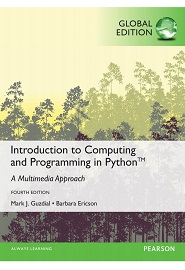 Introduction to Computing and Programming in Python, 4th Global Edition