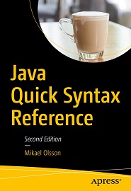 Java Quick Syntax Reference, 2nd Edition