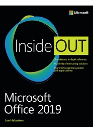 Microsoft Office 2019 Inside Out