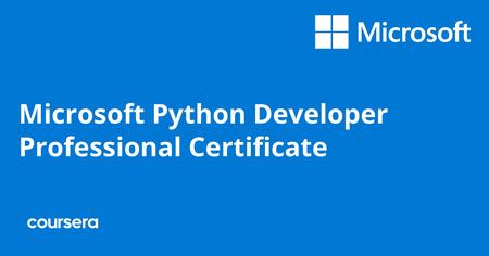 Coursera – Microsoft Python Development Professional Certificate