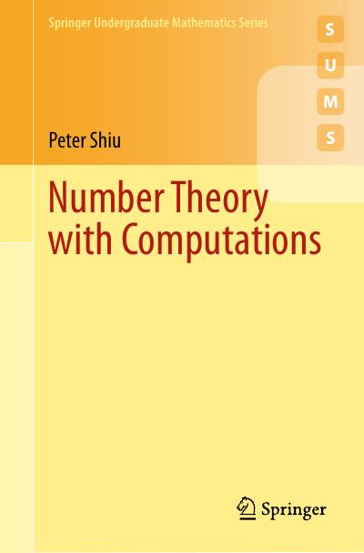 Number Theory with Computations