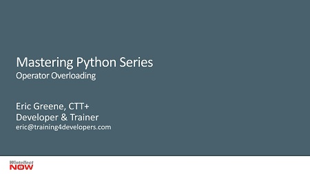 Operator Overloading in Python