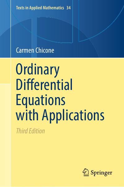 Ordinary Differential Equations with Applications, 3rd Edition