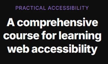 Practical Accessibility – Practical Accessibility for web designers and developers