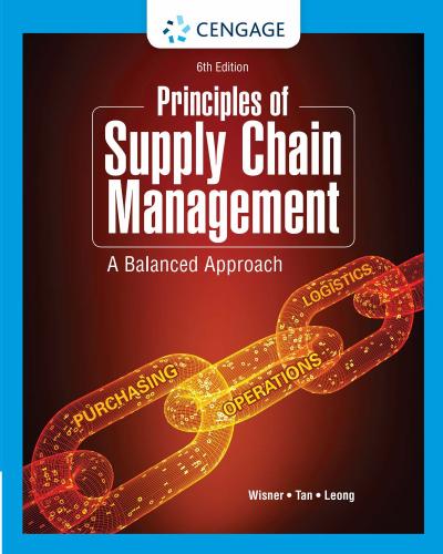 Principles of Supply Chain Management: A Balanced Approach, 6th Edition