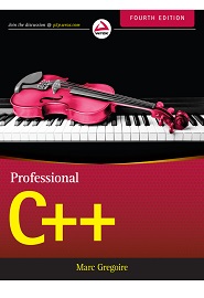 Professional C++, 4th Edition