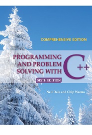 Programming And Problem Solving With C++: Comprehensive, 6th Edition