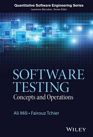 Software Testing: Concepts and Operations