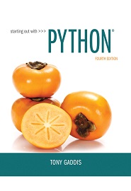 Starting Out with Python, 4th Edition