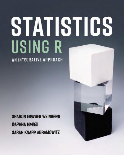 Statistics Using R: An Integrative Approach